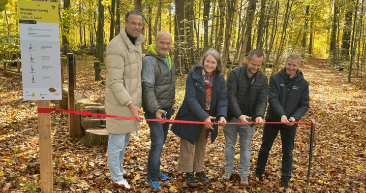 Erster Baselbieter Gleichgewichtsweg im Prattler Erlihölzli