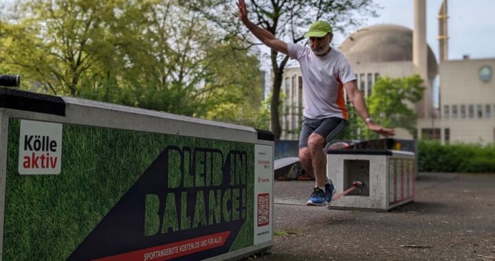 Flexible Slackline-Anlagen für den urbanen Raum